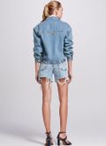 Jaqueta Jeans Multi Bolsos