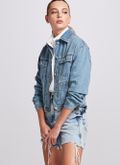 Jaqueta Jeans Multi Bolsos