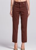 Calça mom jeans Heloísa chocolate