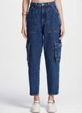 Calça Jeans Baggy Utilirária 