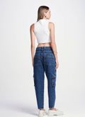 Calça Jeans Baggy Utilirária 