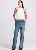 Calça Jeans Reta VIntage Clássica