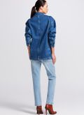 Jaqueta Jeans Oversized Utility