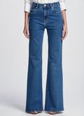 Calca Jeans Flare Monica Azul Medio