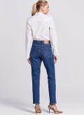 Calça Jeans Skinny Azul médio 