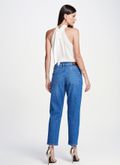 Calça Jeans Mom Azul Celeste