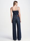 Macacão Jeans Blue Black