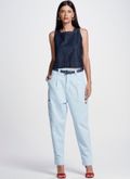 Blusa Jeans Amaciado