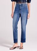 Calça Jeans Skinny Azul Escuro