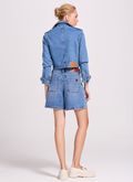 Jaqueta Jeans Cropped 
