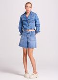 Jaqueta Jeans Cropped 