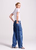 Calça Jeans Ballon Utility