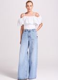 Calça Jeans Wide Leg New Classic