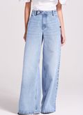 Calça Jeans Wide Leg New Classic