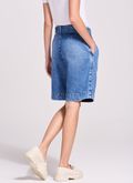 Bermuda Jeans Alfaiatada