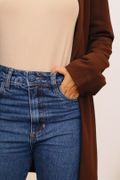 Calça Flare Victoria Jeans Escuro