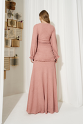 Vestido Orquidea Rosa Queimado