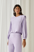 Blusa Begônia Lilás