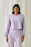 Blusa Begônia Lilás
