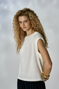 Camiseta Lisa Lu Off White