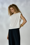 Camiseta Lisa Lu Off White