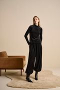 Calça Devore Napoles Preto