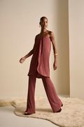 Calça Georgia Figo Rosê