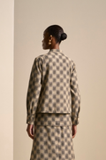 Jaqueta Ornato Cinza Chumbo
