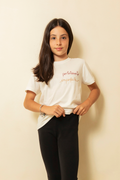 Camiseta Bordada Perfeita Inf Off