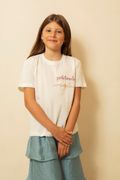 Camiseta Bordada Perfeita Inf Off