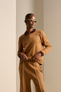 Blusa Moletom Auri Caramelo