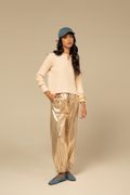 Calça Podium Dourado