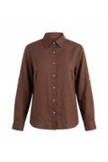 Camisa Linho Rafaela Café