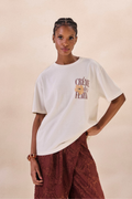 Camiseta Creme de La Femme Off White