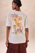 Camiseta Creme de La Femme Off White