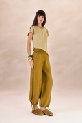 Calça Lastéx Nadine Verde Alecrim