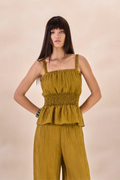 Blusa Lastéx Nadine Verde Alecrim