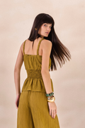Blusa Lastéx Nadine Verde Alecrim