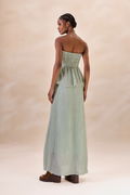 Vestido Lastéx Nadine Azul Celeste