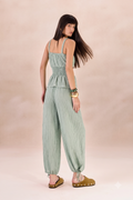 Calça Lastéx Nadine Azul Celeste