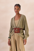 Cardigan Eliz Verde Pistache