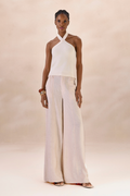 Calça Pantalona Beatrice Areia