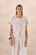 Blusa Oceane Areia