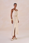 Vestido Oceane Areia