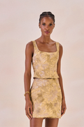 Corset Jacquard Angelique Bege