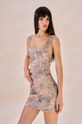 Corset Jacquard Angelique Cinza