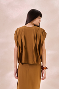 Blusa Waves Margot Demerara