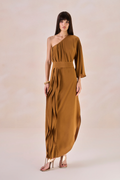 Vestido Waves Margot Demerara