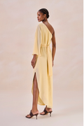 Vestido Waves Margot Amarelo Pó