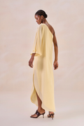 Vestido Waves Margot Amarelo Pó